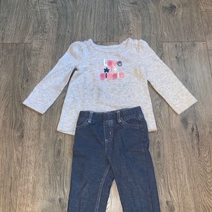 Love to giggle long sleeve and pants set